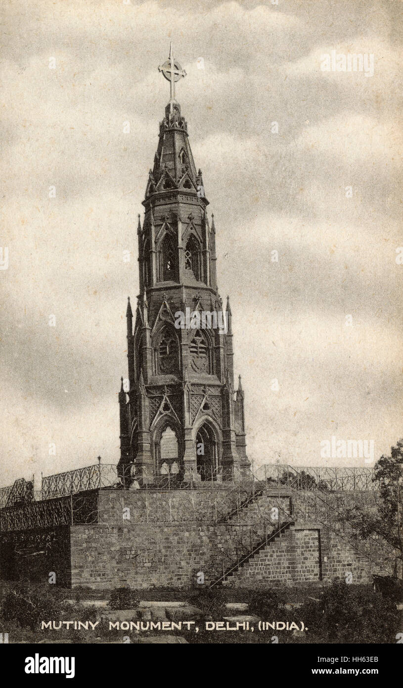 Monumento di Mutiny, Nuova Delhi, India Foto Stock