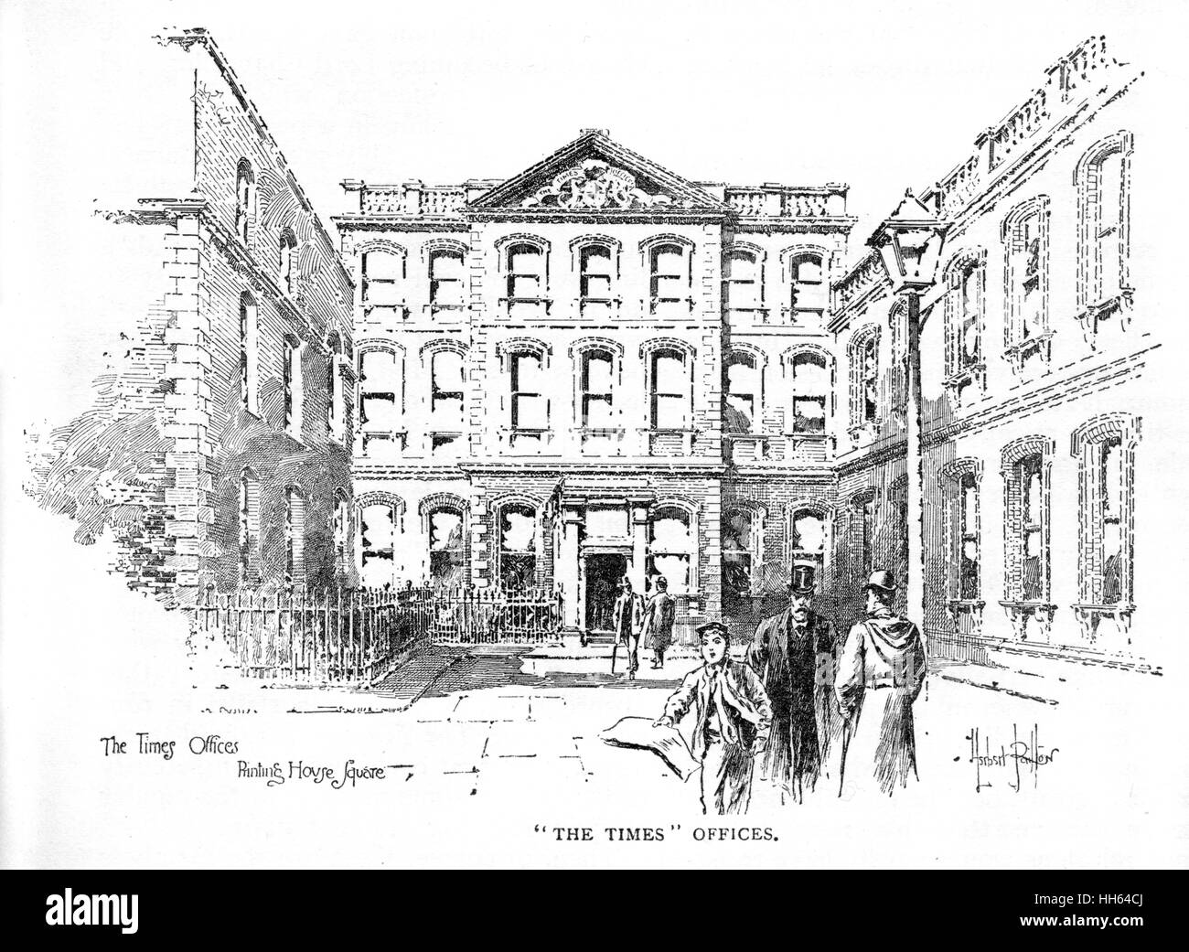 Uffici dei tempi Foto Stock