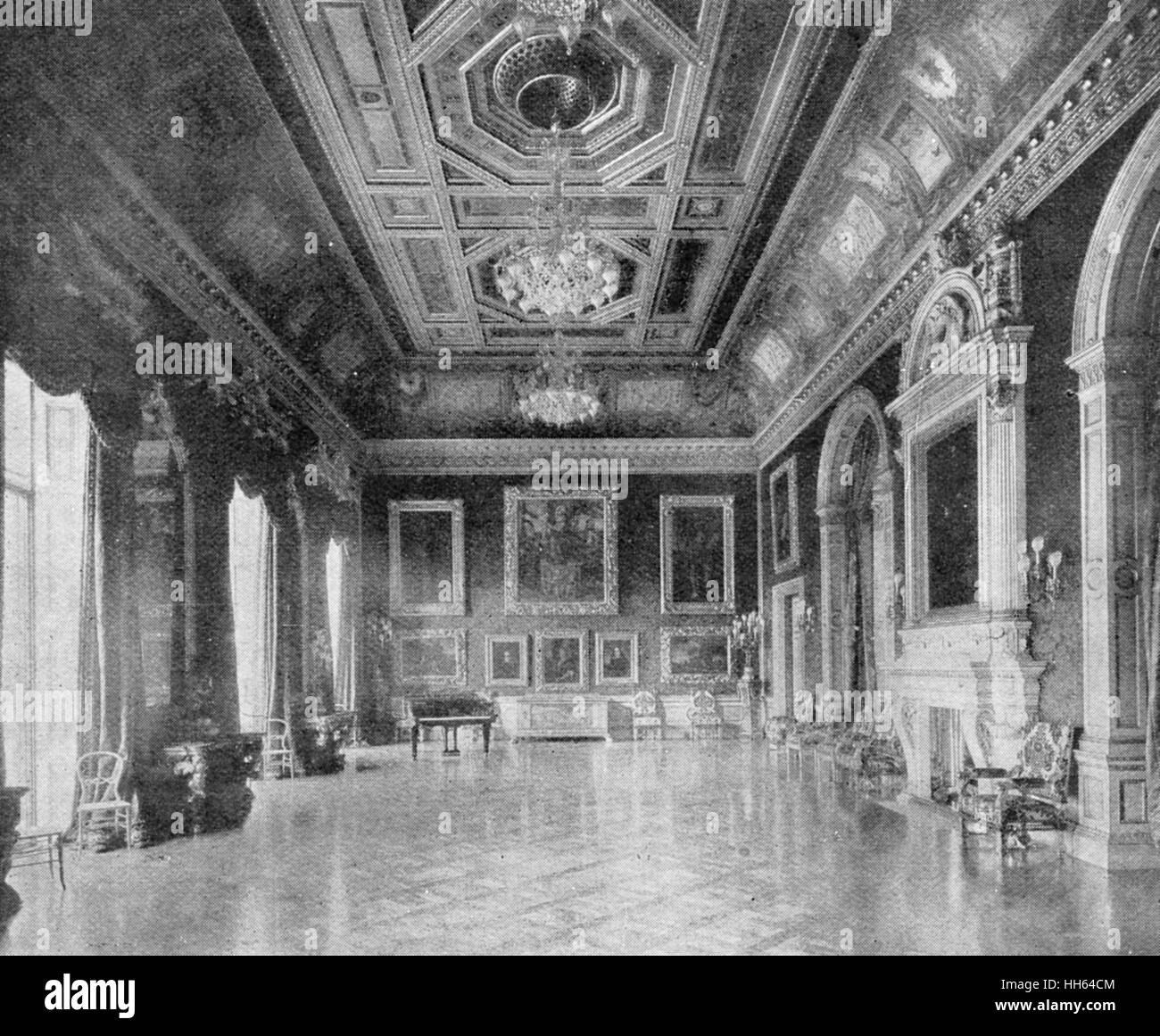 Grand Salon di Dorchester House, Park Lane al momento era la residenza dell'ambasciatore americano, signor Whitelaw Reid. Dorchester House è stato progettato da Lewis Vulliamy per Robert Holford e costruito sul sito di un precedente tempio appartenente alla Earls Foto Stock