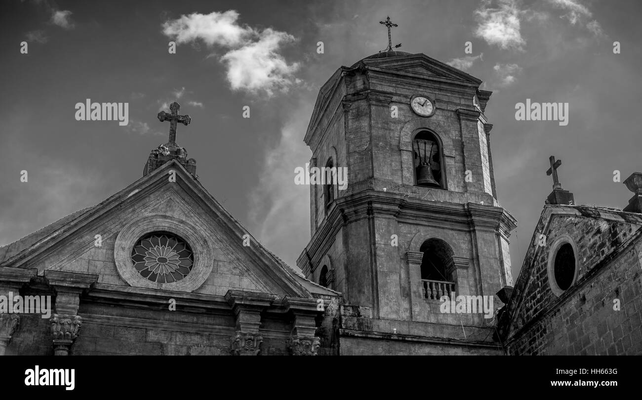 San Augustin da Intramuros, Manila, Filippine Foto Stock