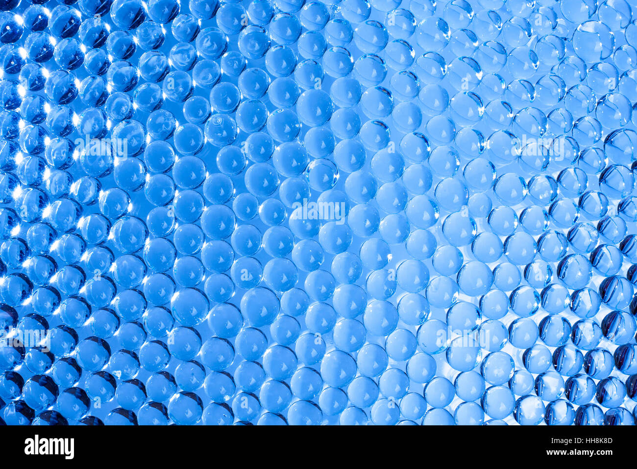 Texture astratta colorati di perline di vetro Foto Stock