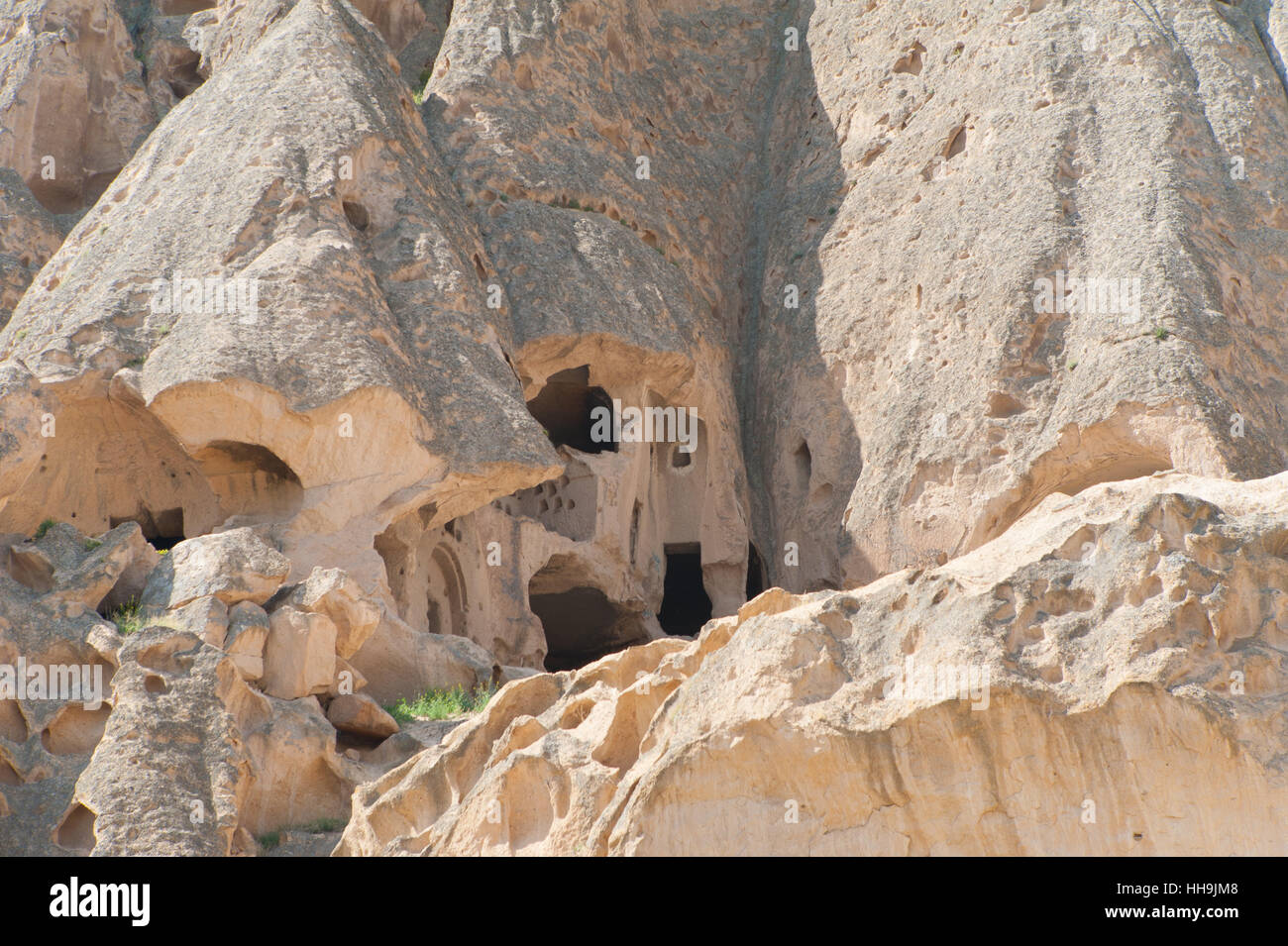 Rock, Turchia, Anatolia, Cappadocia, fata, torre, viaggi, famosa pietra, grotta, Foto Stock