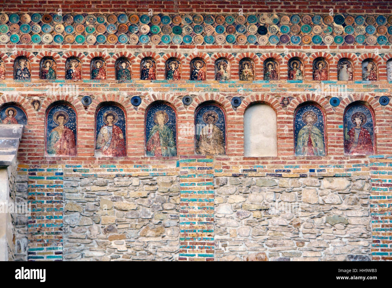 Il monastero, convento, icona, Romania, il pittogramma, simbolo pittogramma, simbolo del commercio, Foto Stock