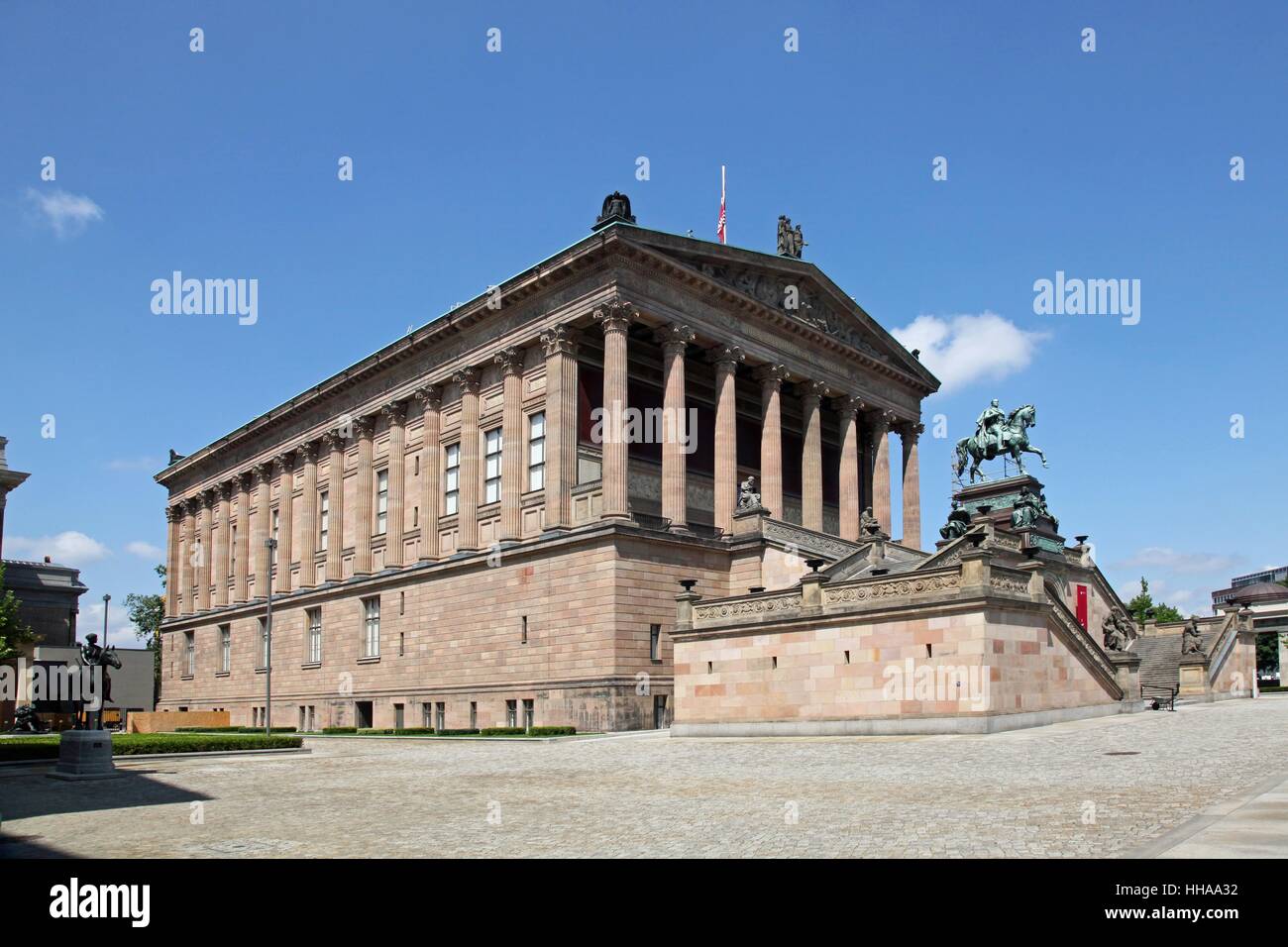 Alte Nationalgalerie di Berlino Foto Stock