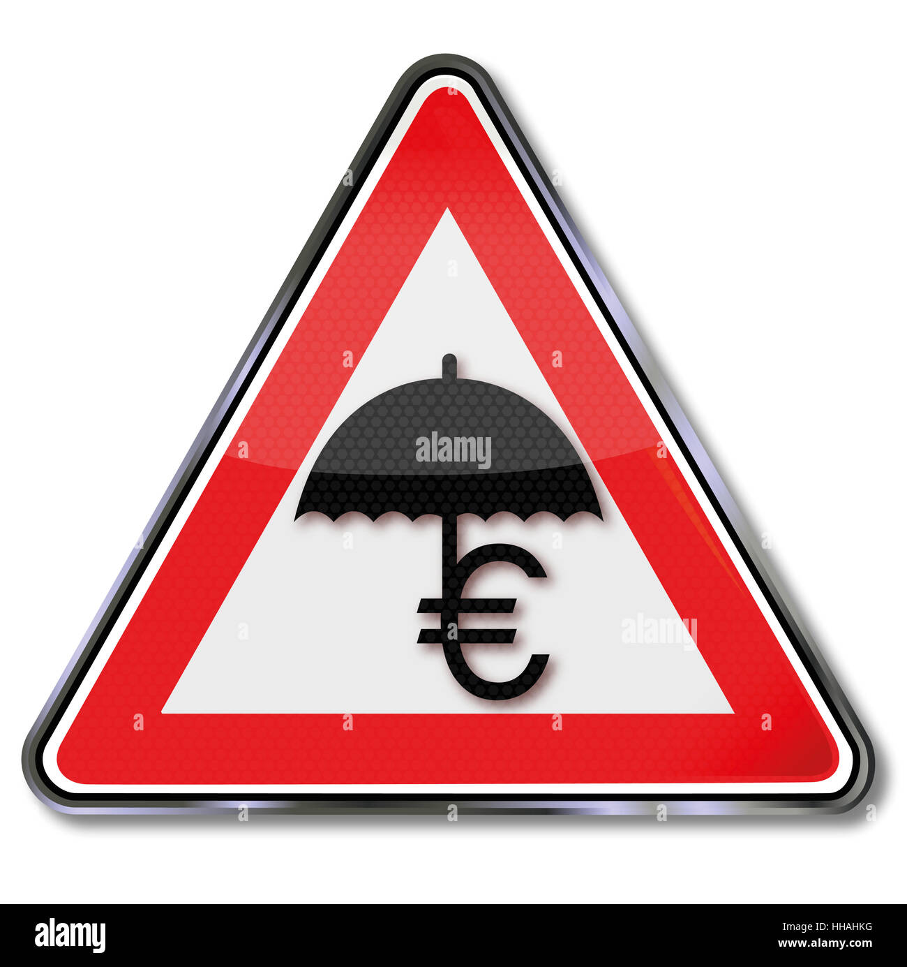 Euro crisi e salvataggio Foto Stock