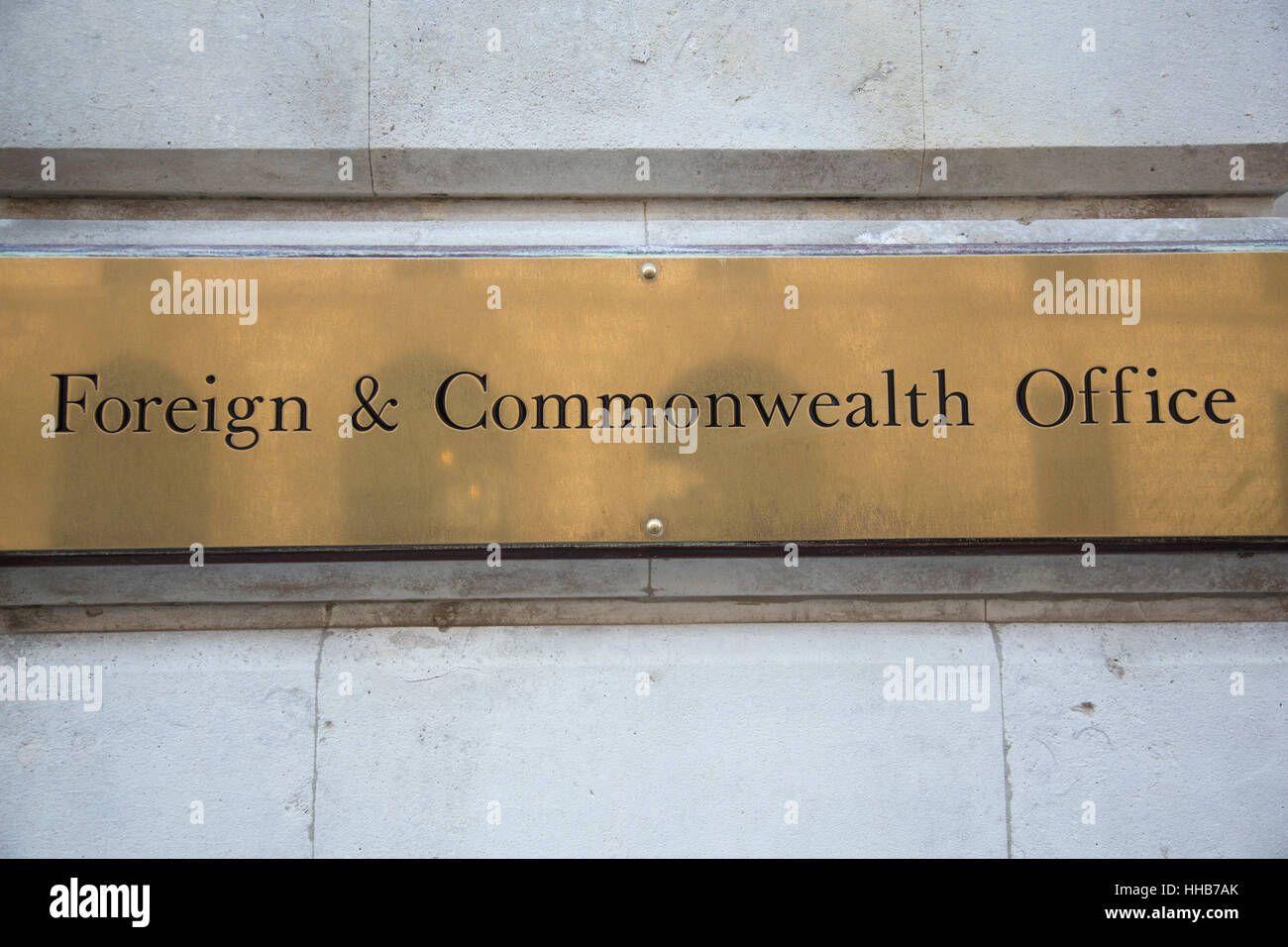 Foreign and Commonwealth Office di Londra, Inghilterra, Regno Unito. La FCO promuove i Regni Uniti interessi oltremare, per sostenere i nostri cittadini e imprese di tutto il mondo. Foto Stock