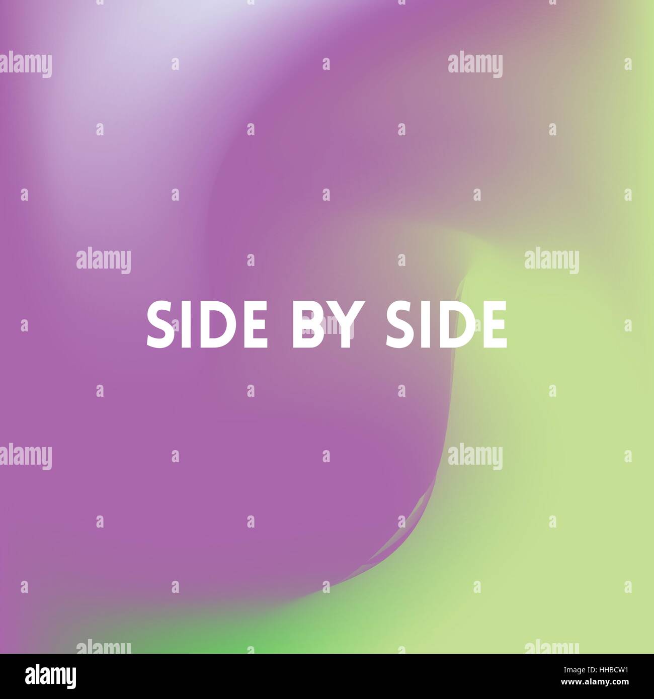 Square sfocato sfondo lilla - tramonto colori con preventivo motivante Illustrazione Vettoriale