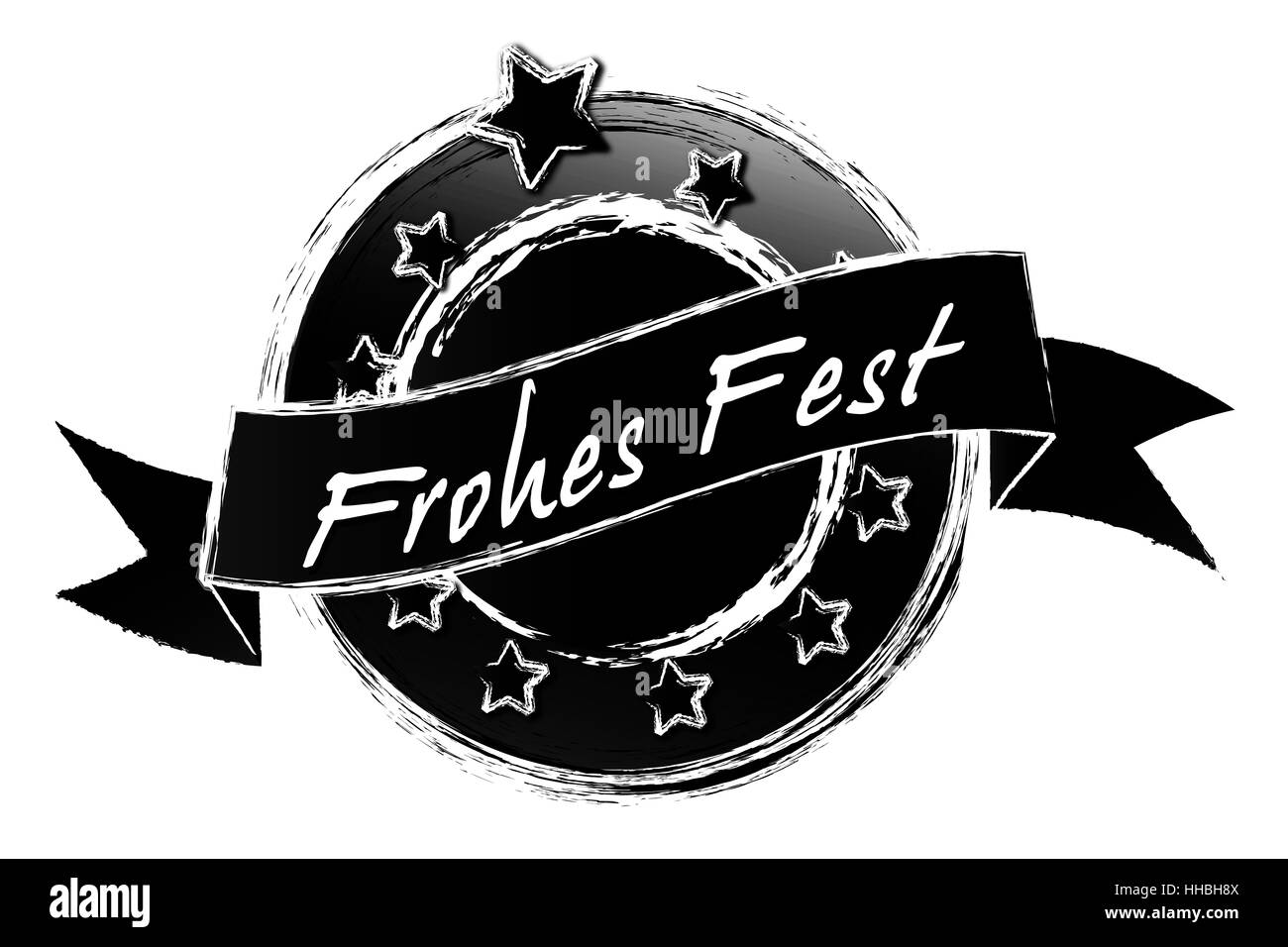 Royal grunge - Buon Natale Foto Stock