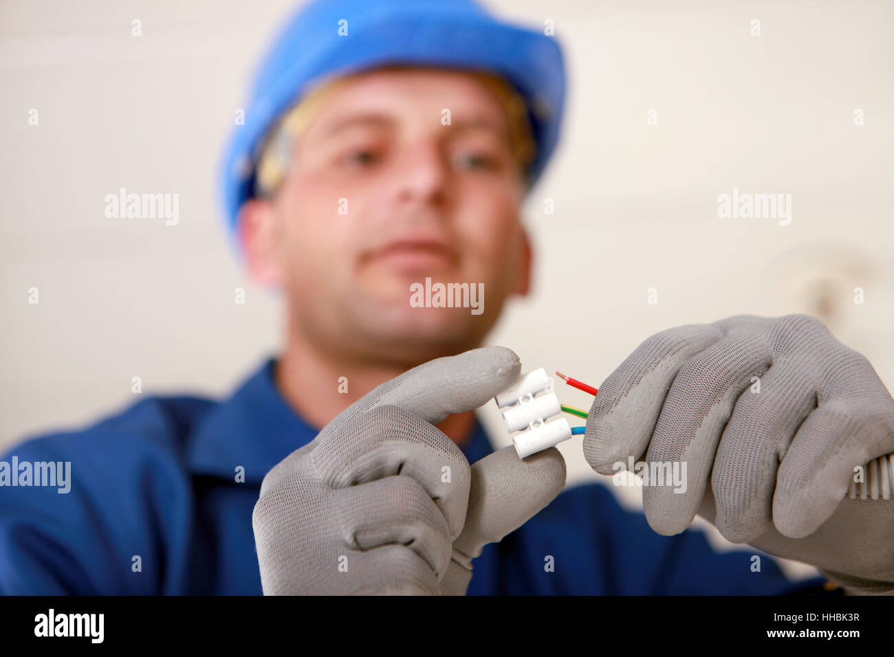 Lavoro, artigiano, tradesman, handicraftsman, costruire, industriale, maschio, maschile, Foto Stock