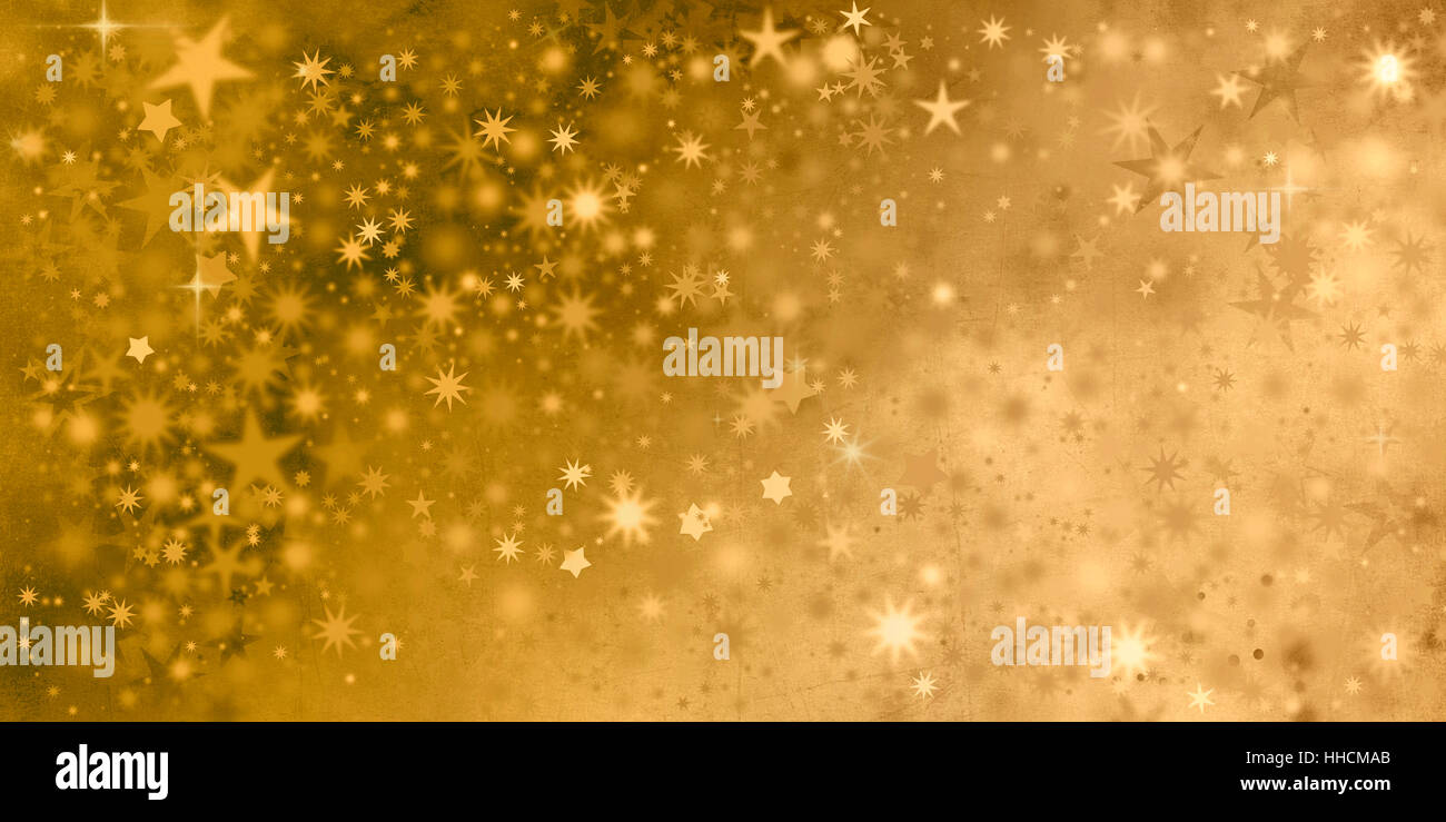 Le stelle per un magico nuovo anno (e) weihnachtsfest Foto Stock