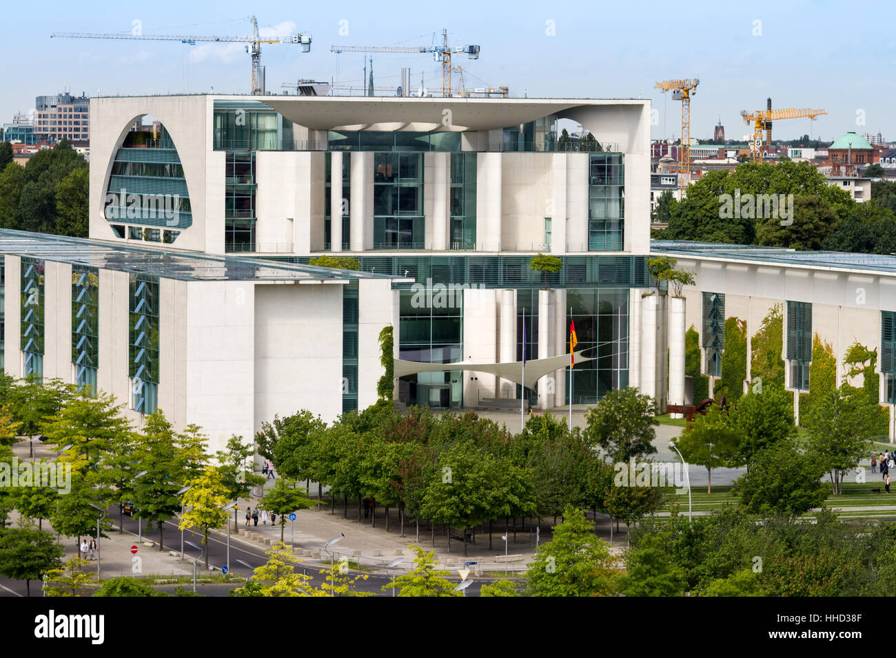 Monumento, Berlino, capitale, potenza politica, governo, ufficio centrale, Foto Stock