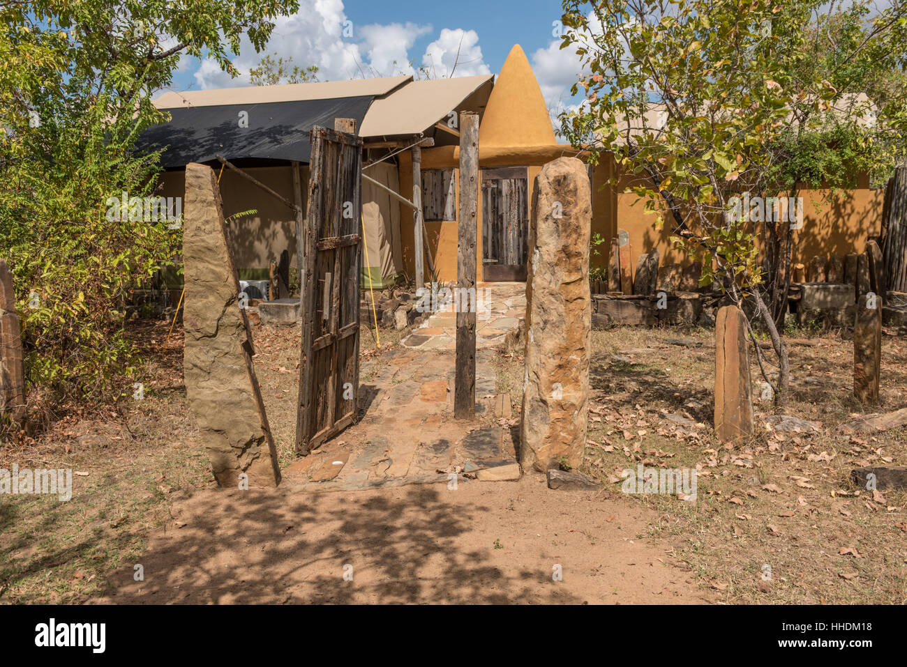 Azura Selous Safari Camp Tanzania Foto Stock