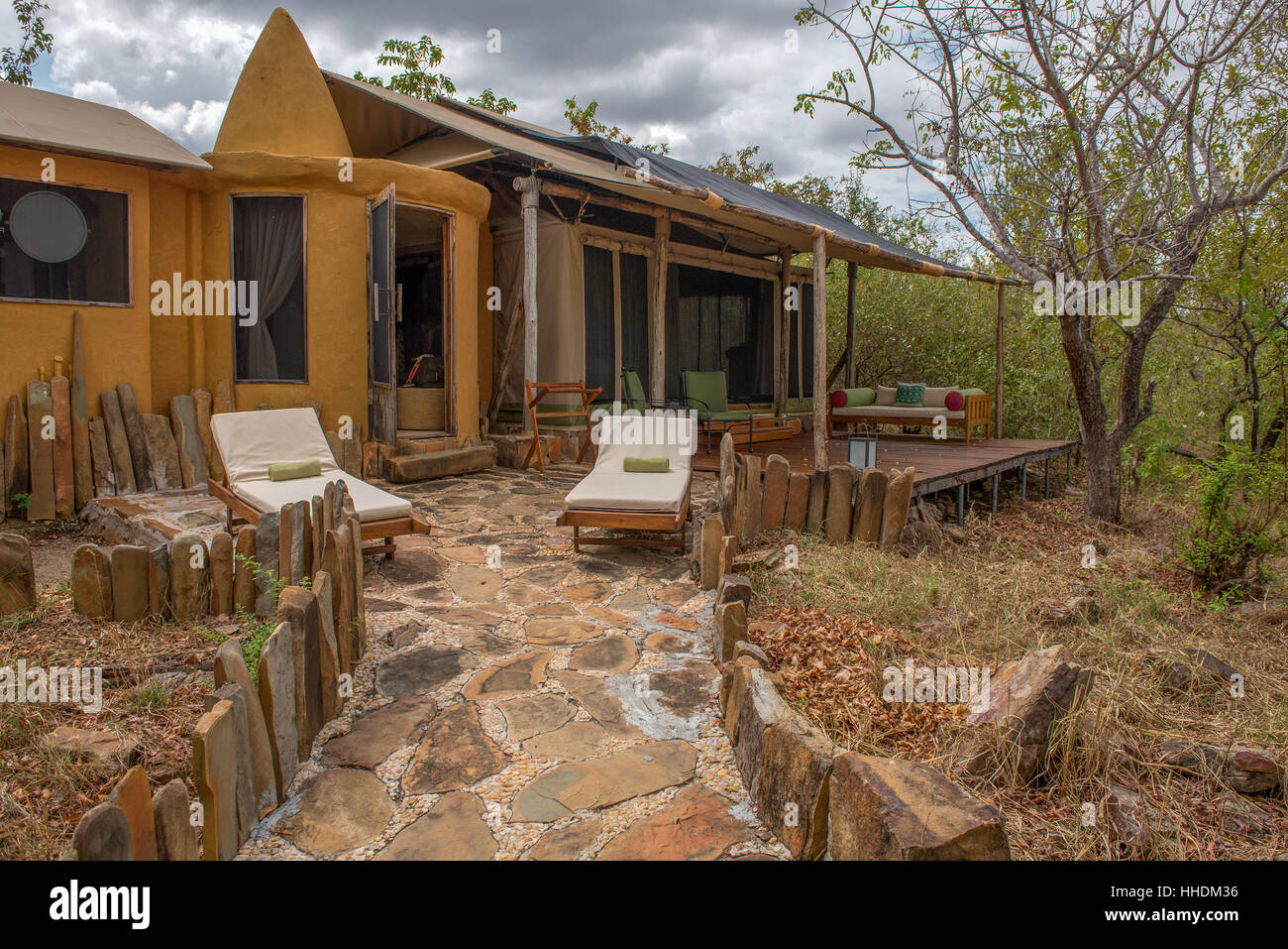 Azura Selous Safari Camp Tanzania Foto Stock