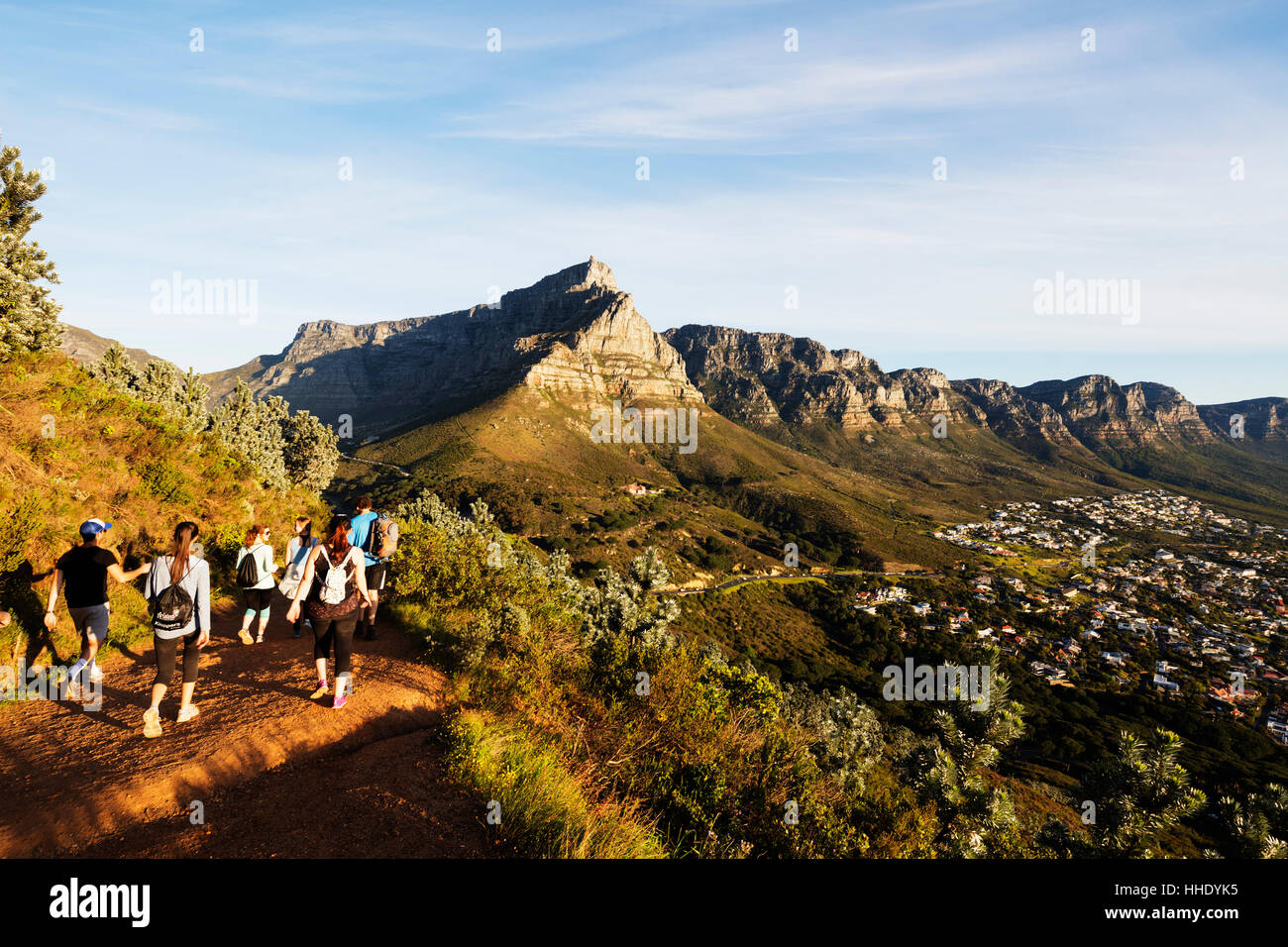 Dodici Apostoli, Table Mountain National Park, Cape Town, Western Cape, Sud Africa e Africa Foto Stock