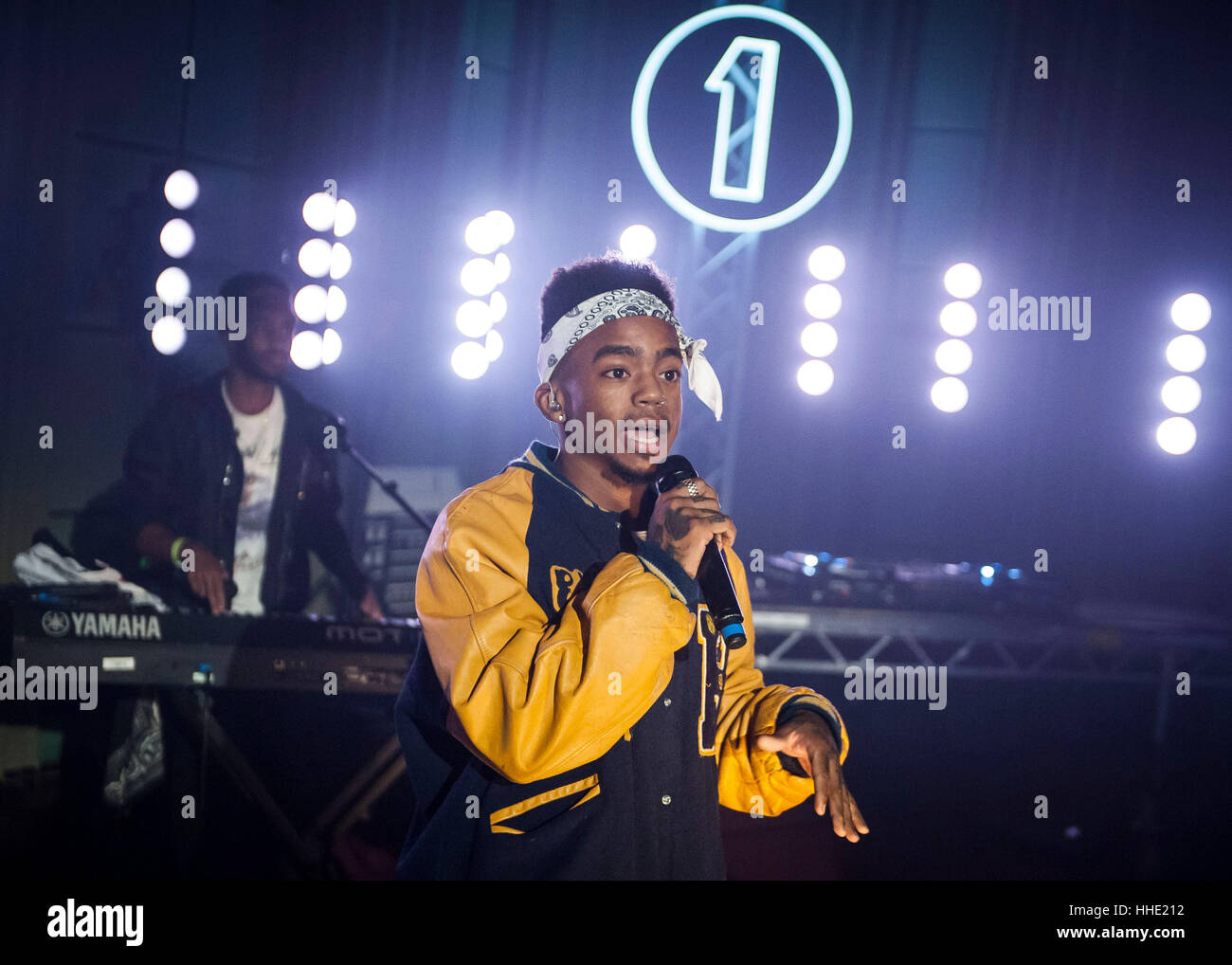 Si esibiscono dal vivo a Radio 1's Festival future registrazioni dal vivo a Maida Vale Studios di Londra. Foto Data: martedì 17 gennaio 2017. Foto di credito dovrebbe leggere: David Jensen/PA Archive Foto Stock