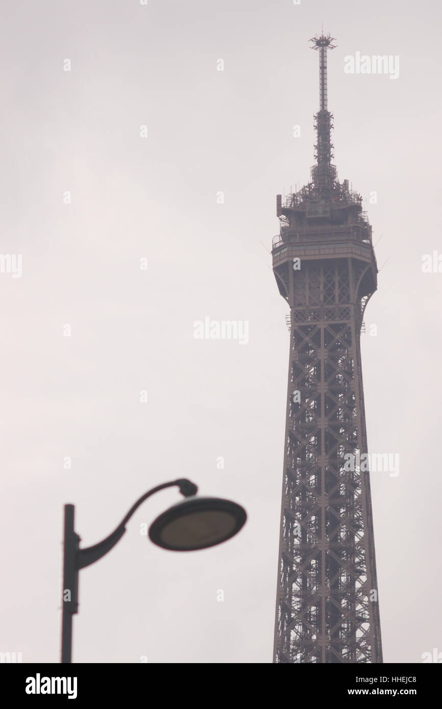 La Torre Eiffel a Parigi in Francia. Foto Stock