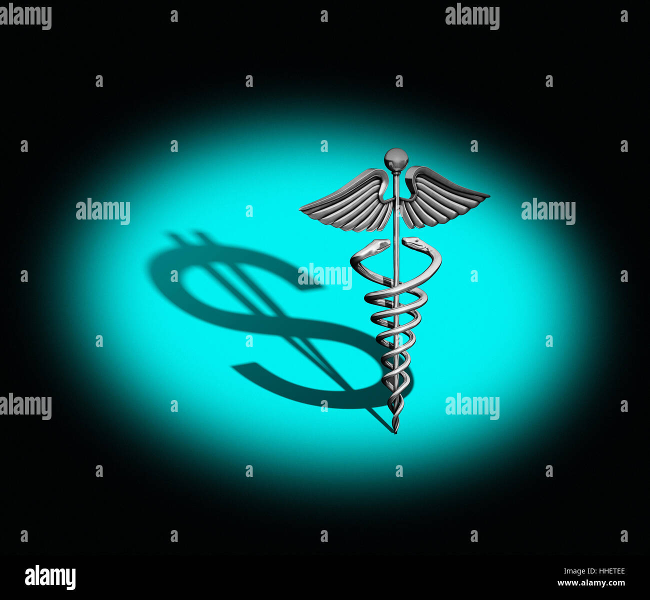 Medico, medico, medic, medico practicioner, dollaro, dollari, salute Foto Stock