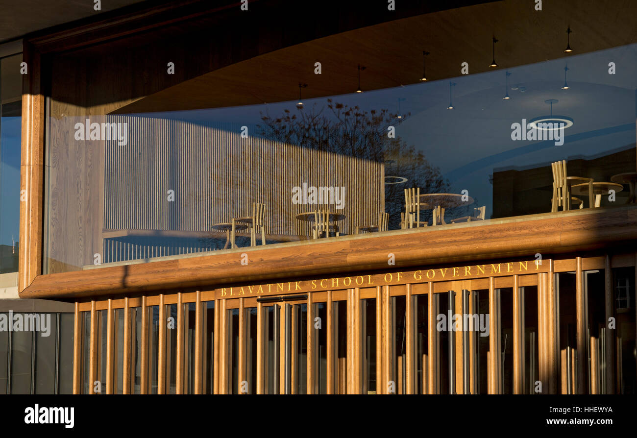 Blavatnik Scuola di governo,Gerico,Oxford, Inghilterra Foto Stock