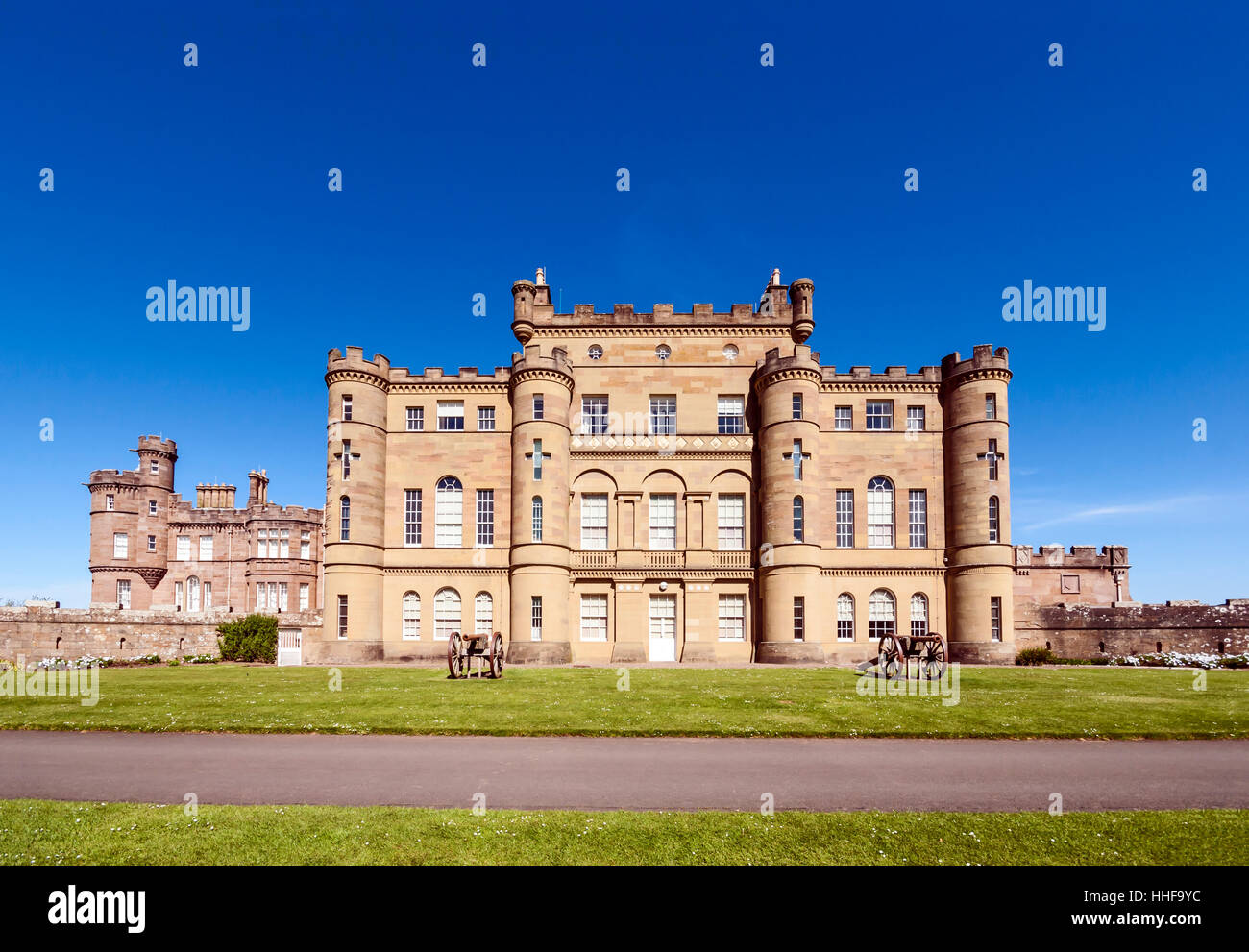 Il National Trust per la Scozia di proprietà Culzean Castle si trova vicino a Maybole nello Ayrshire in Scozia Foto Stock