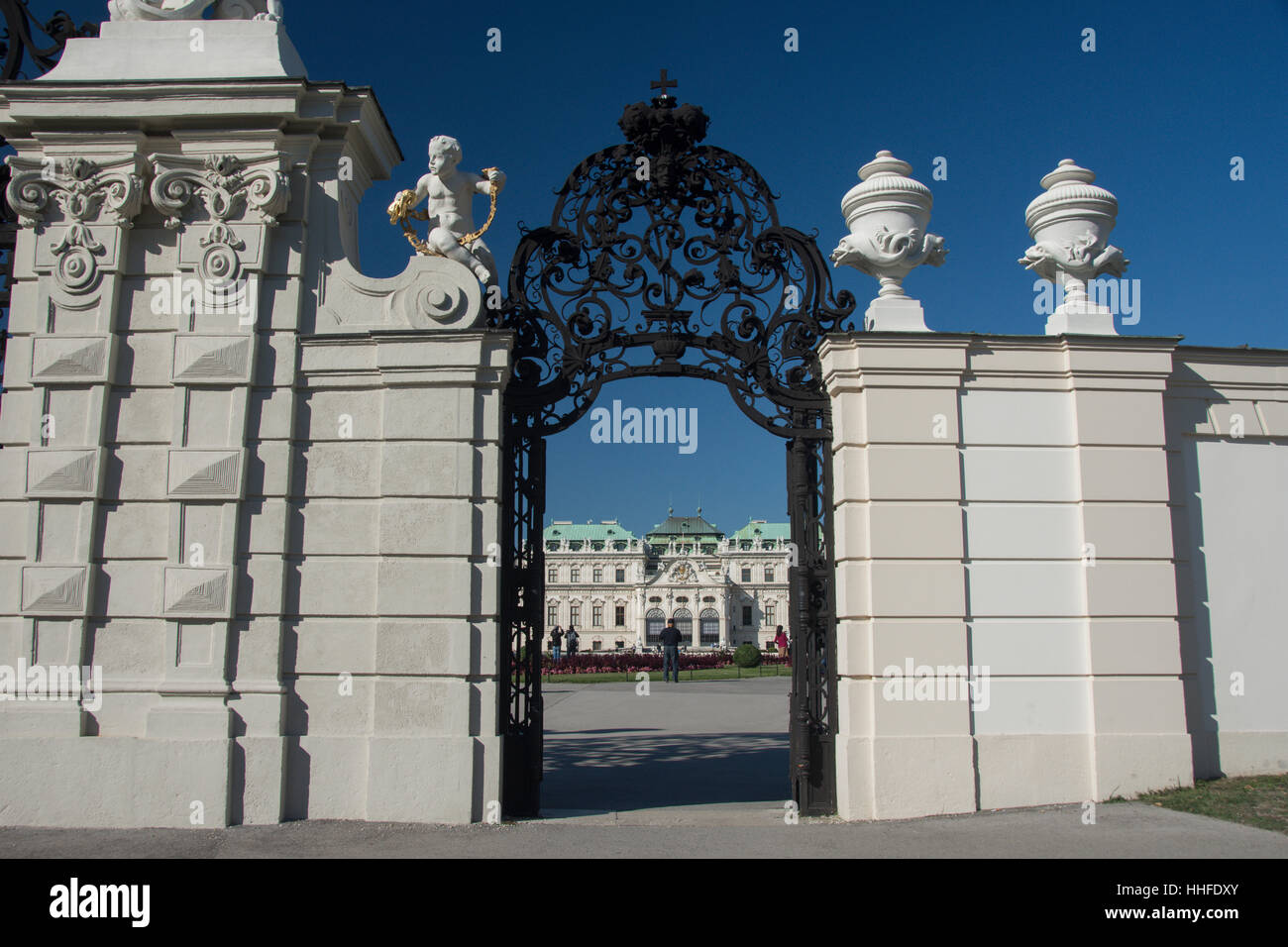 Il Palazzo del Belvedere Foto Stock