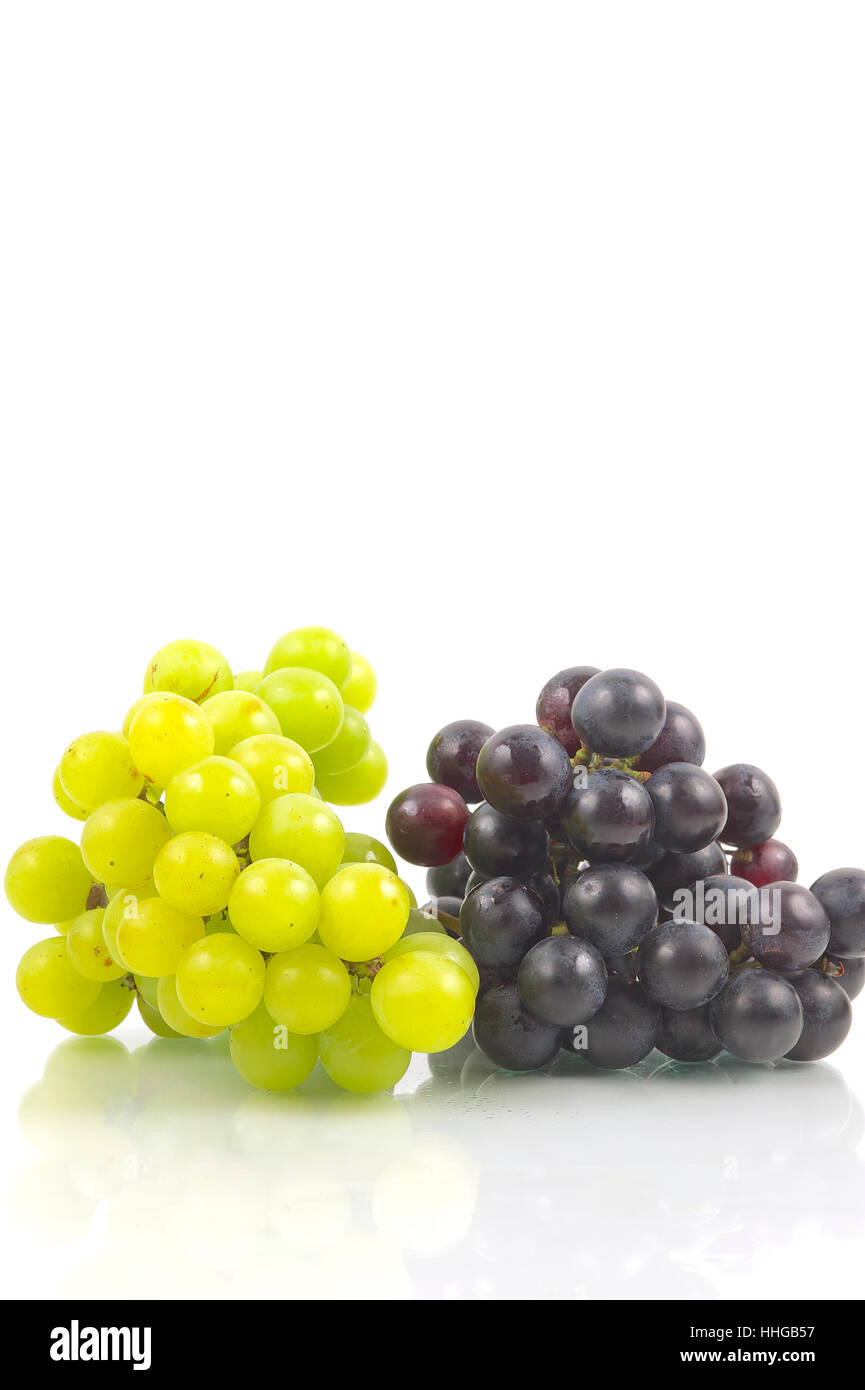 Vino, vino rosso, frutta, succhi di frutta Succhi di uva, glucosio, uva, grappoli di uva Foto Stock