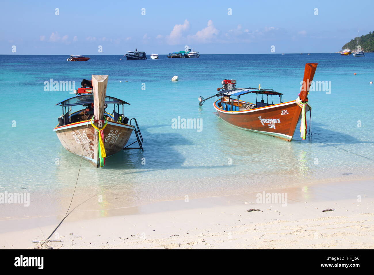 Spiaggia di Pattaya su Koh Lipe, Thailandia Foto Stock