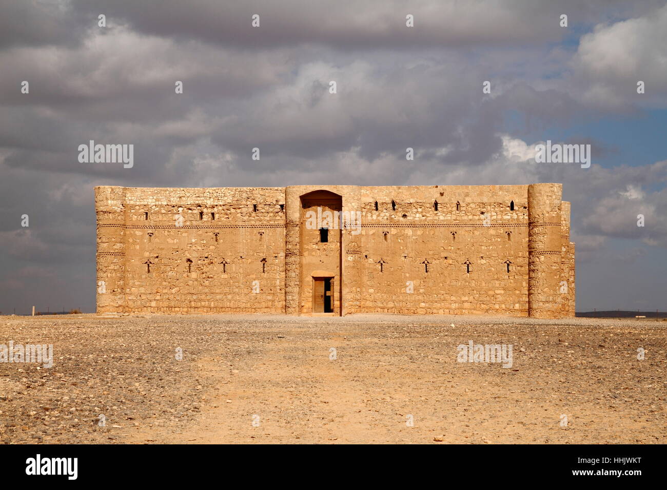 Qasr al-kharana Foto Stock