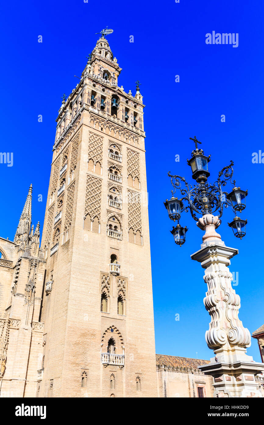 Cattedrale di Siviglia, in Andalusia, Spagna Foto Stock