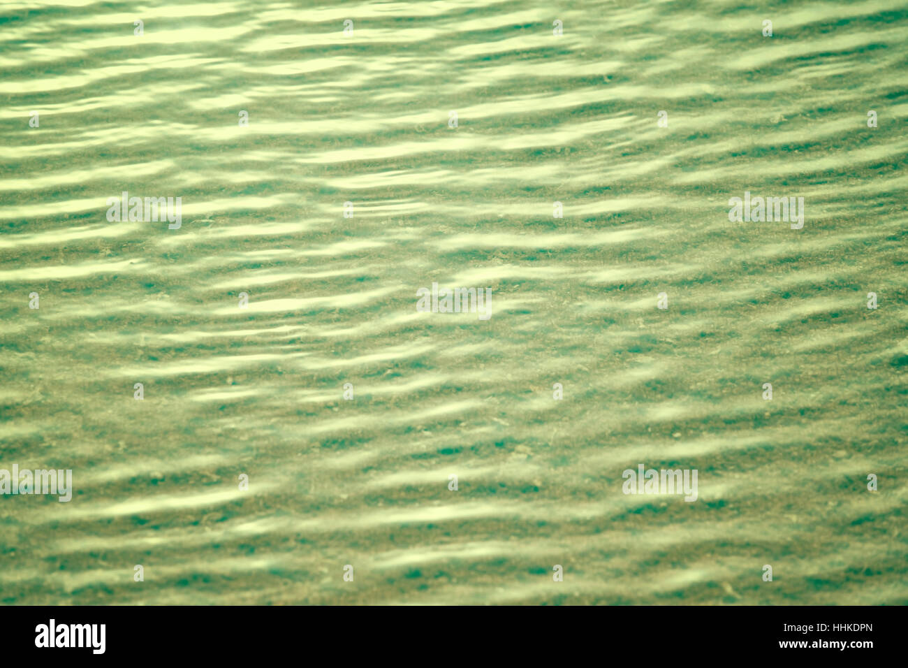 Abstract verde sfondo naturale fatto di onde sfocata. Foto Stock