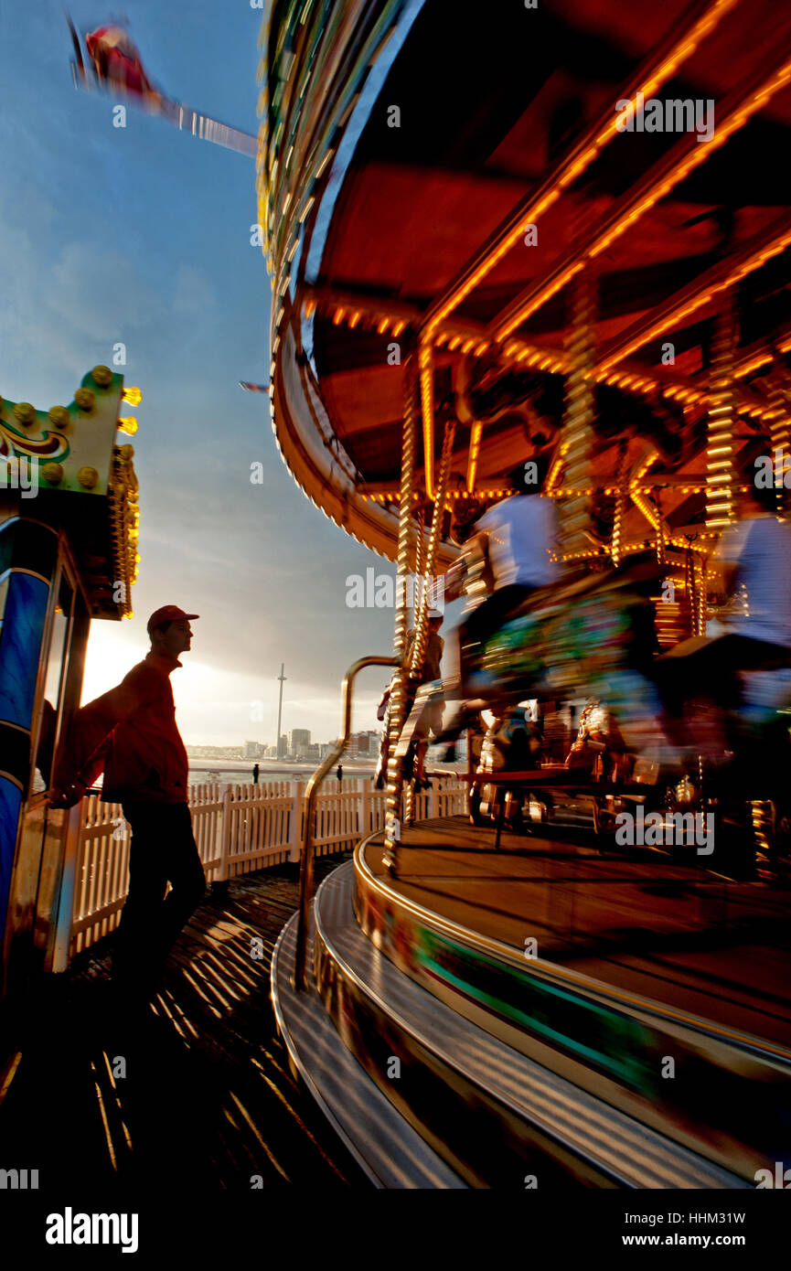 Luna park - Brighton Foto Stock