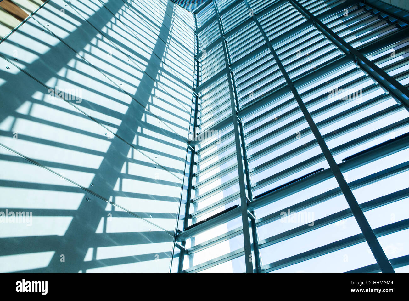 L'interno del nuovo Istituto Crick. La Francis Crick Institute è un centro di ricerche biomediche in Londra. Foto Stock