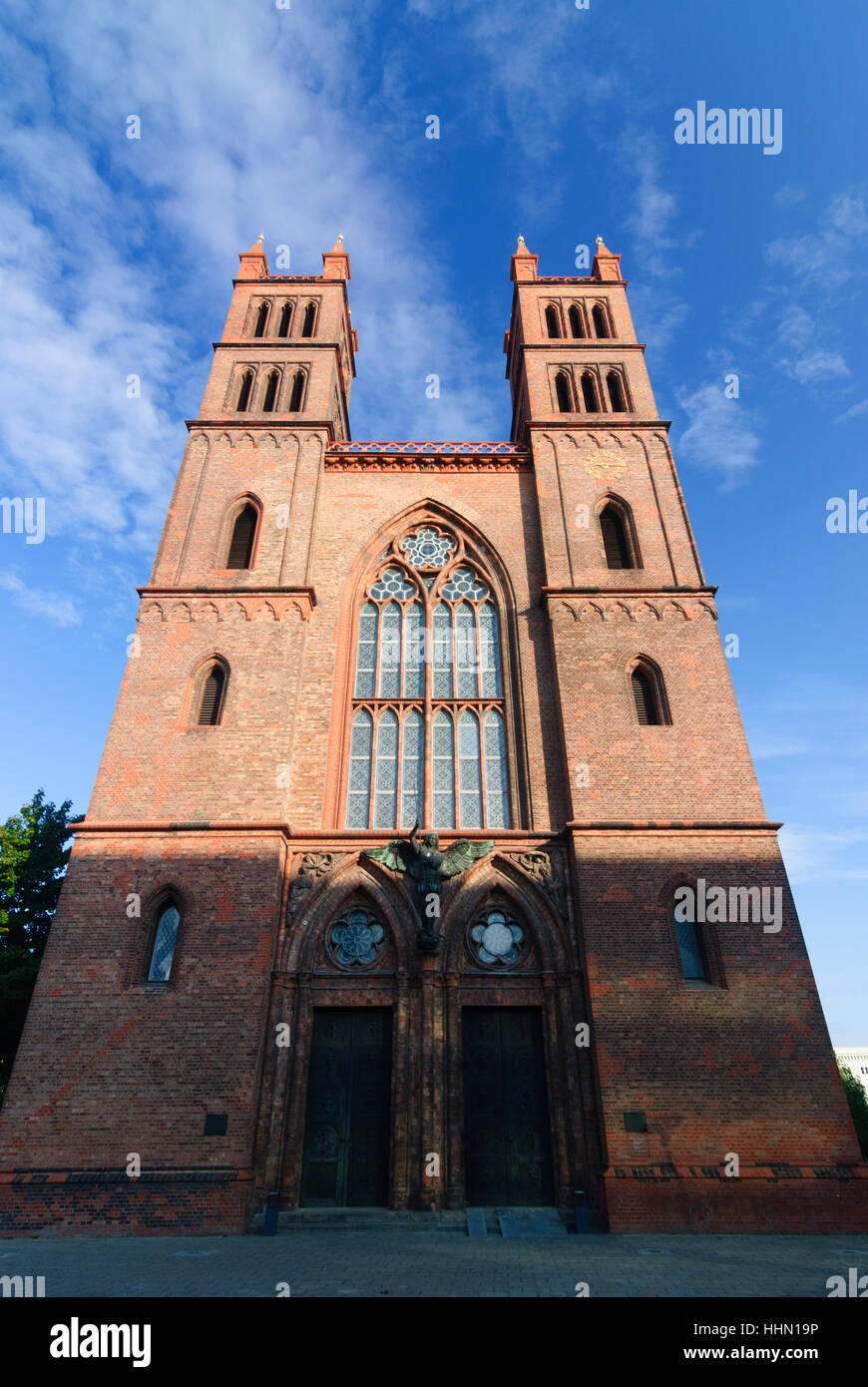 Berlino: chiesa Friedrichswerdersche Kirche, , Berlino, Germania Foto Stock