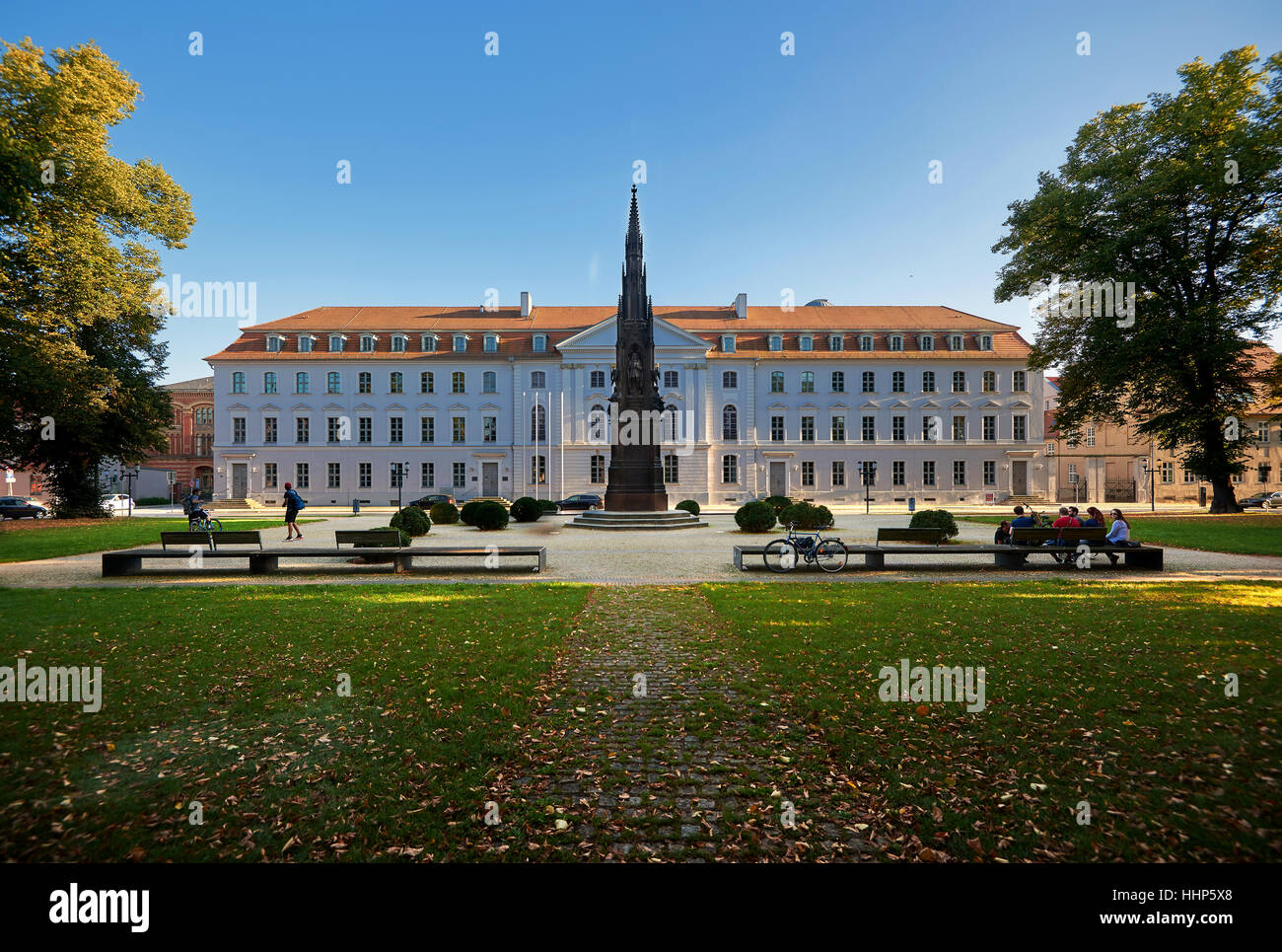Università di Greifswald vista Foto Stock