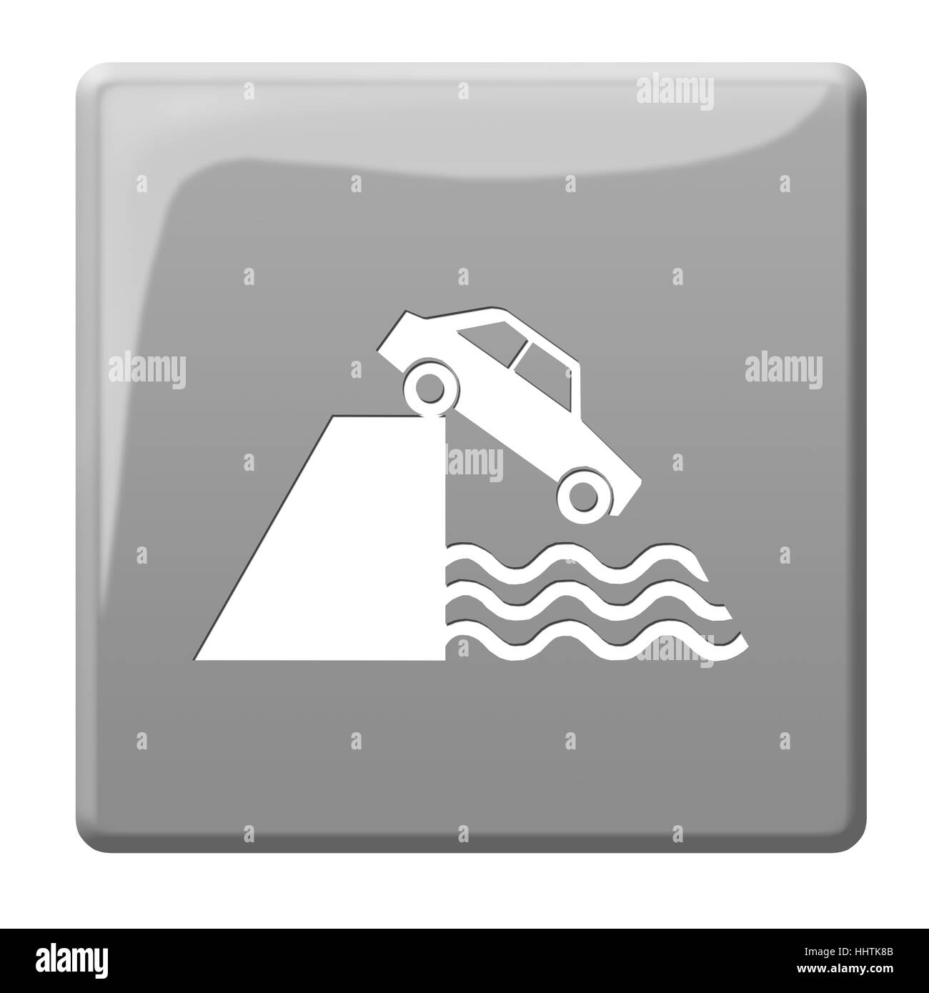 Segno, segnale, traffico, trasporto, auto, automobile veicolo, mezzi di Foto Stock