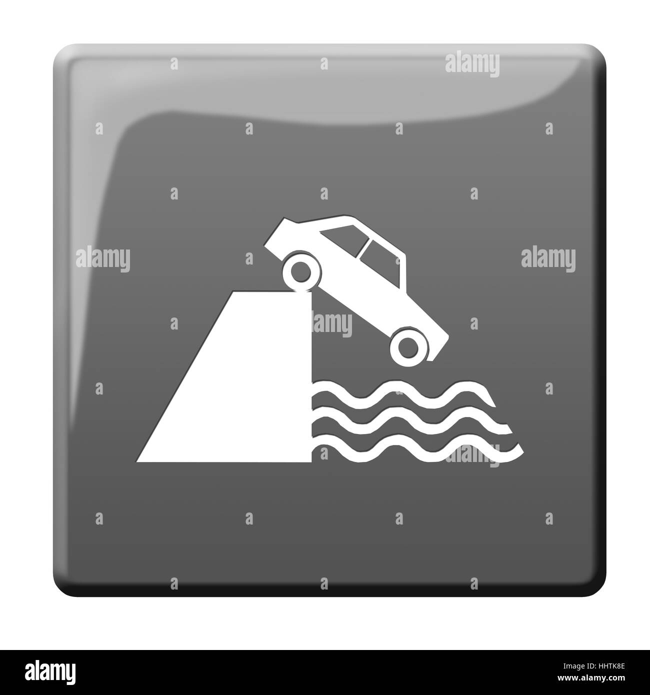 Segno, segnale, traffico, trasporto, auto, automobile veicolo, mezzi di Foto Stock