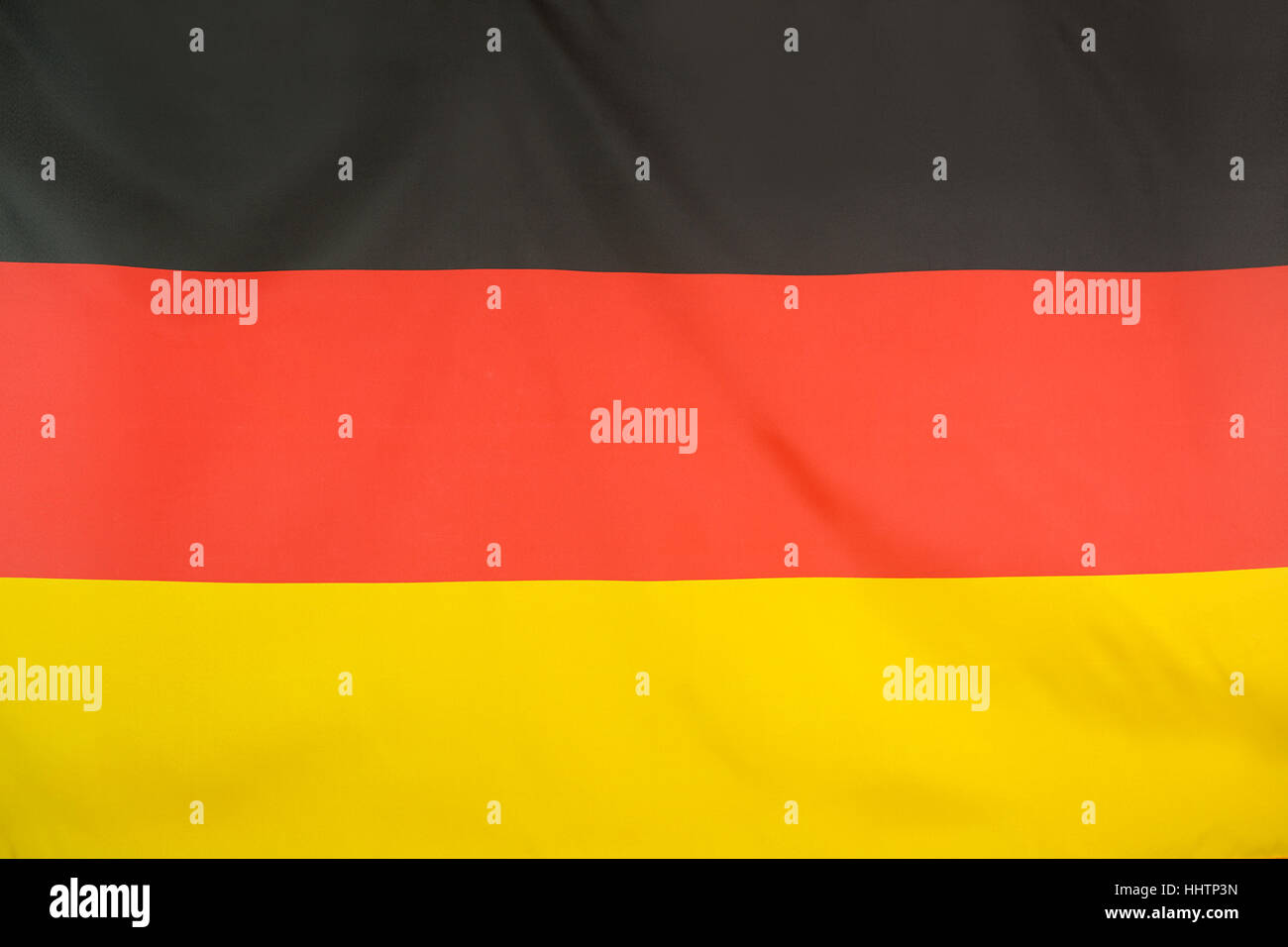Tessili bandiera nazionale della Germania per lo sfondo Foto Stock