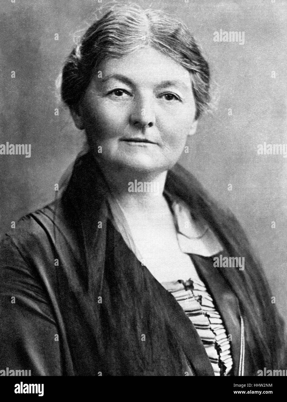 Margaret Bondfield (17 marzo 1873 - 16 giugno 1953), del partito laburista britannico del candidato, primo armadio femmina ministro - Ministro del lavoro nel 1929 Foto Stock