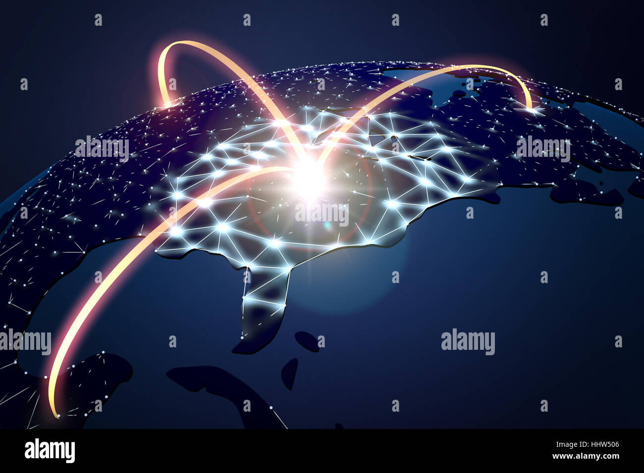 Arch, collegamento, connettività, interfaccia annessione, rapporti aziendali, trattare, Foto Stock