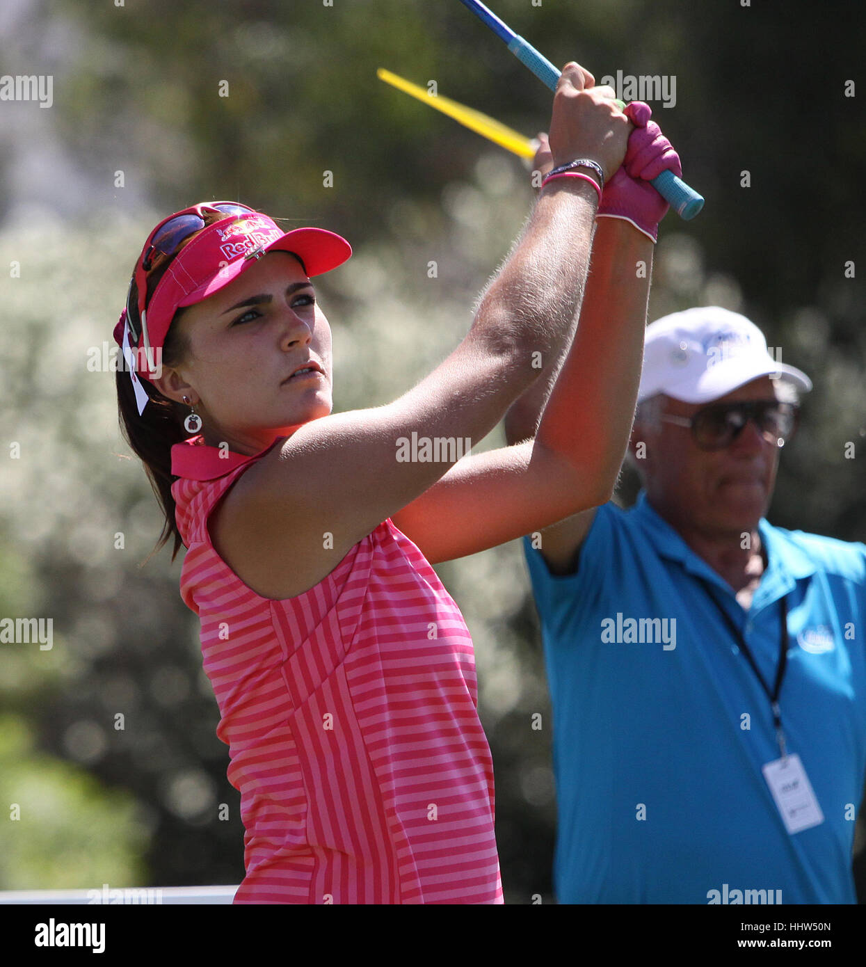 Rancho mirage, california - 04 aprile 2015 : lexi thompson di Stati Uniti d'America all'ana ispirazione torneo di golf sul lpga tour, 04 aprile 2015 presso la missione di h Foto Stock