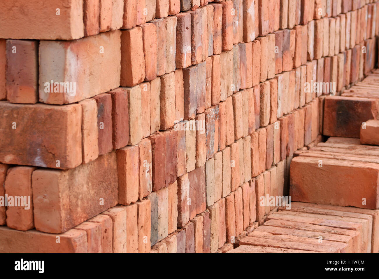 All'aperto, mattone, abstract, urban, foundation, costruzione, apertura, edificio, Foto Stock