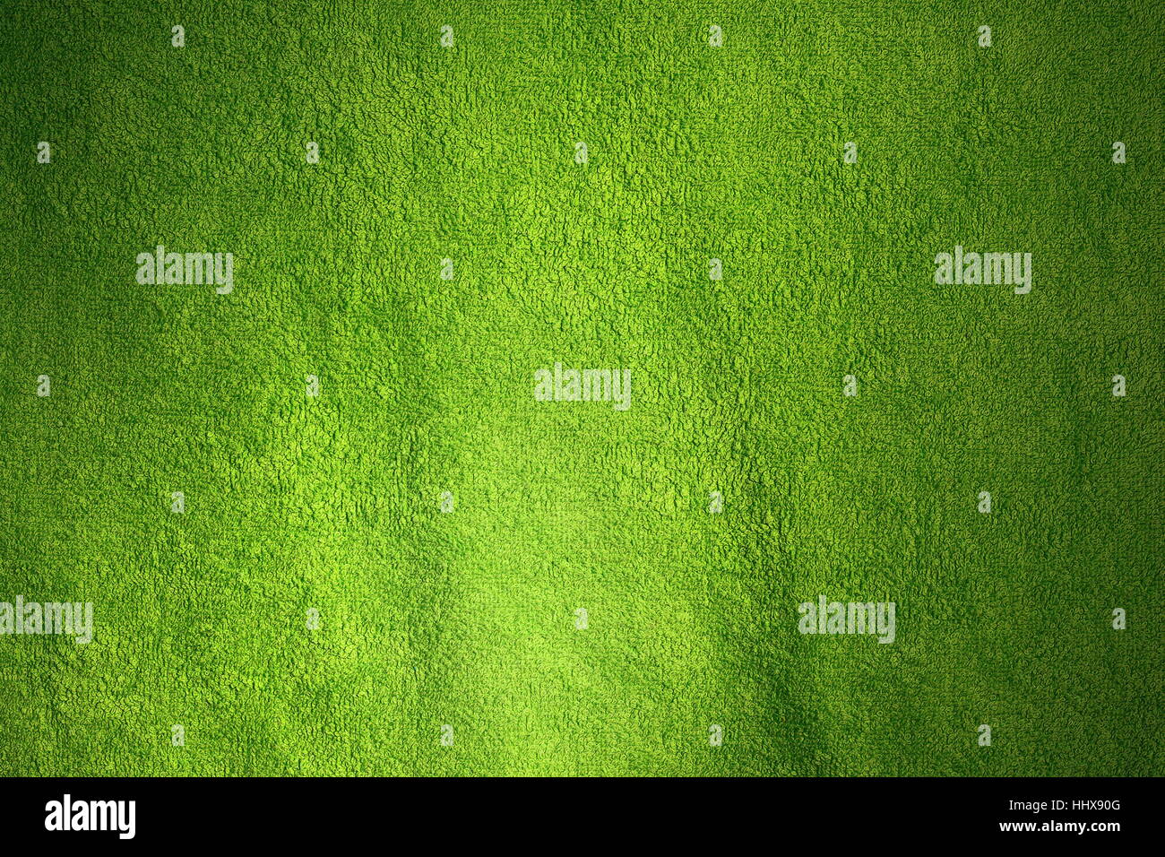 Green towel materiale, texture reali per il tuo design Foto Stock