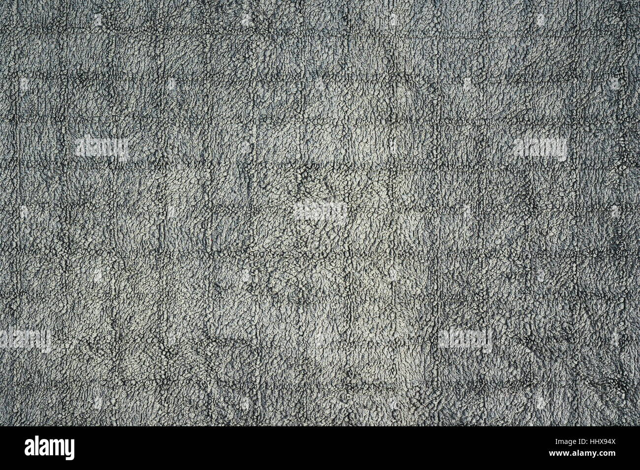 I dettagli della superficie di grigio texture asciugamano pronto per il tuo design Foto Stock