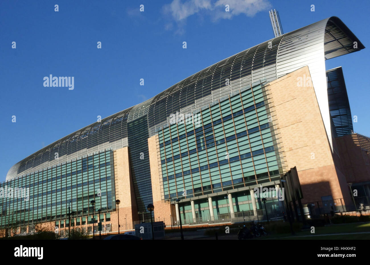 La Francis Crick Istituto Centro di ricerche biomediche, St Pancras, London Foto Stock