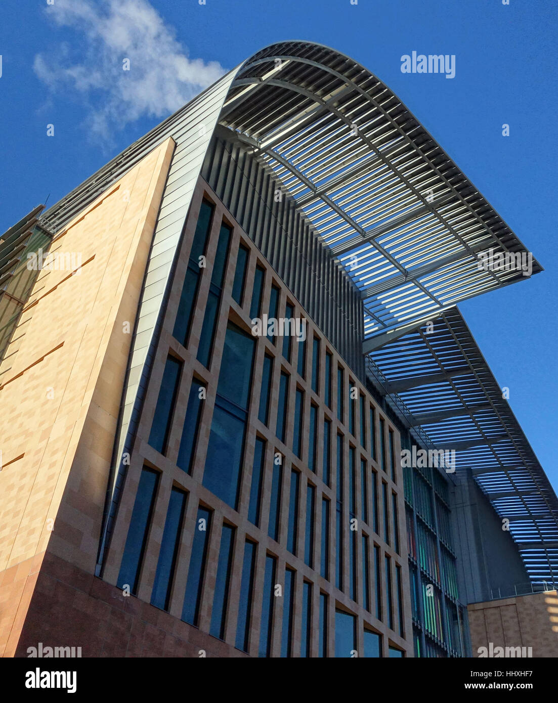 La Francis Crick Istituto Centro di ricerche biomediche, St Pancras, London Foto Stock