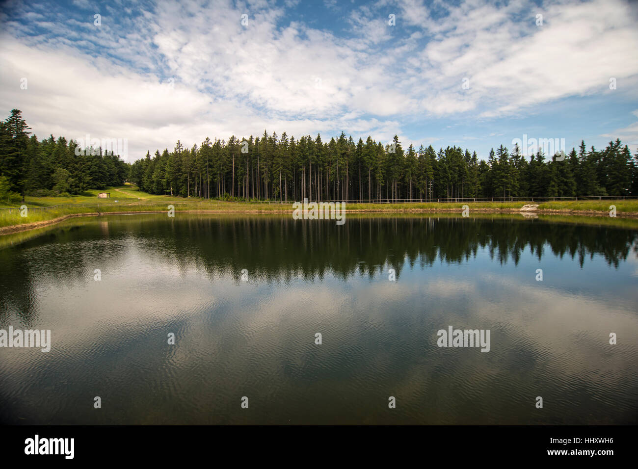 piccolo lago Foto Stock