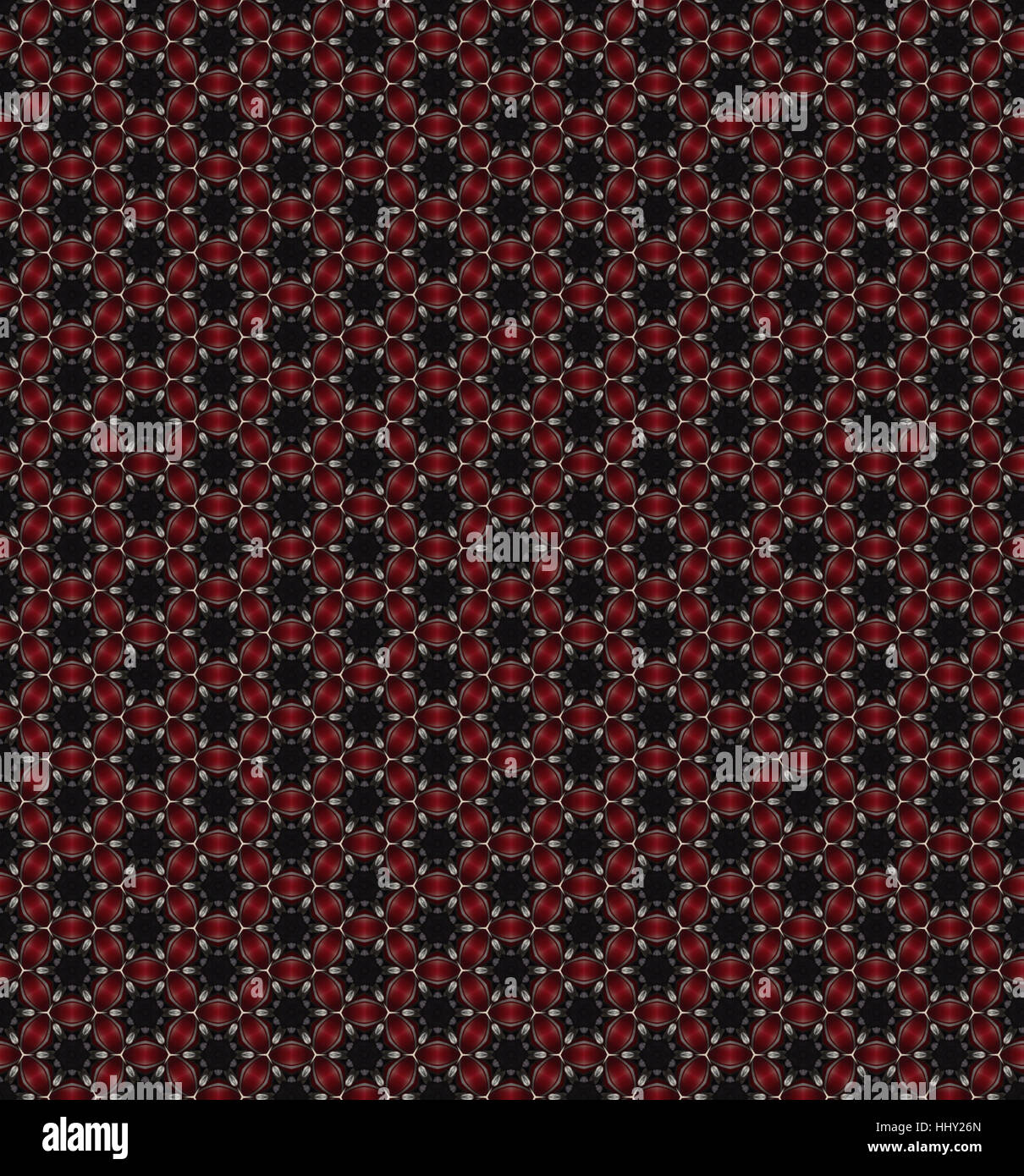 Il futuristico geometrico texture di tessuto Foto Stock
