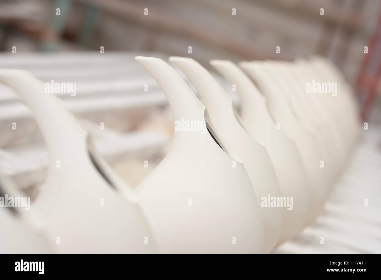 Chodziez, Polonia - Marzo 19, 2012 La fabbrica produce porcellana. Foto Stock