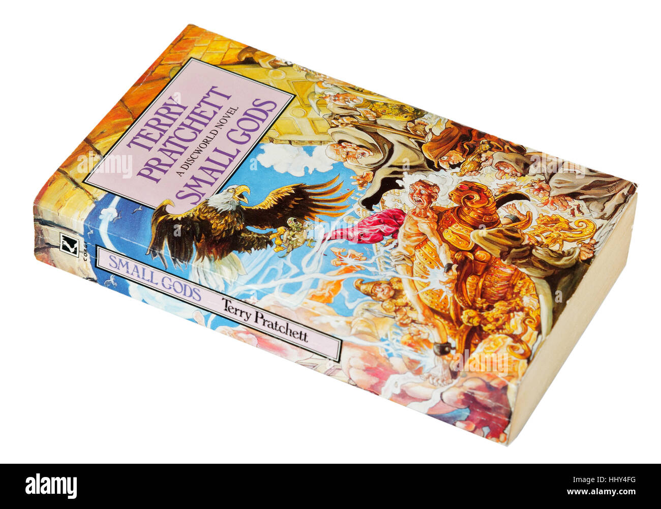 Piccoli dèi; un romanzo Discworld di Terry Pratchett Foto Stock