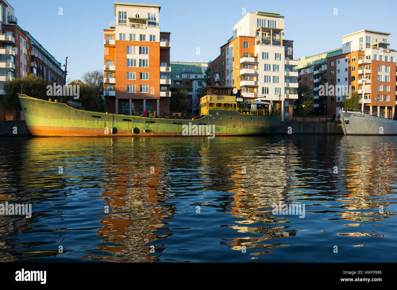 Stoccolma,città su 14 isole Foto Stock