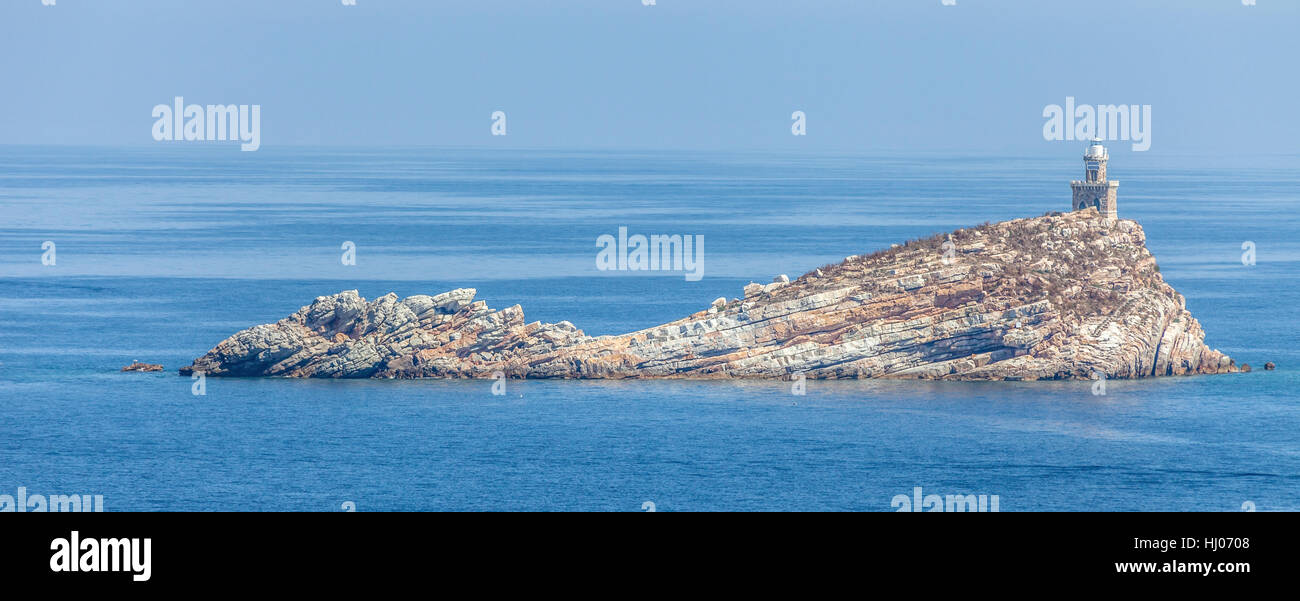 Scoglietto Isola Portoferraio Elba Foto Stock